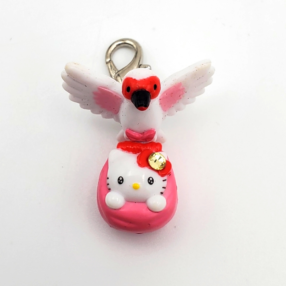 Hello Kitty 2009 Netsuke Gotochi Limited Edition Local Japan Keychain Charm